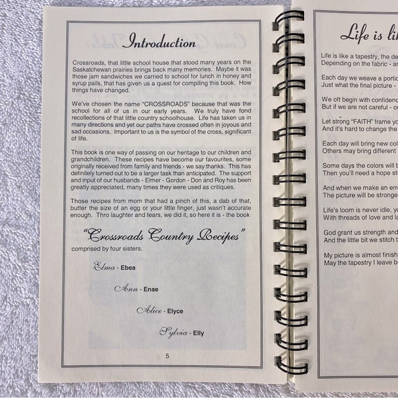 Vintage Atterman Sisters Crossroads Country Recipes How To BasicsCookbook - Picture 4 of 12